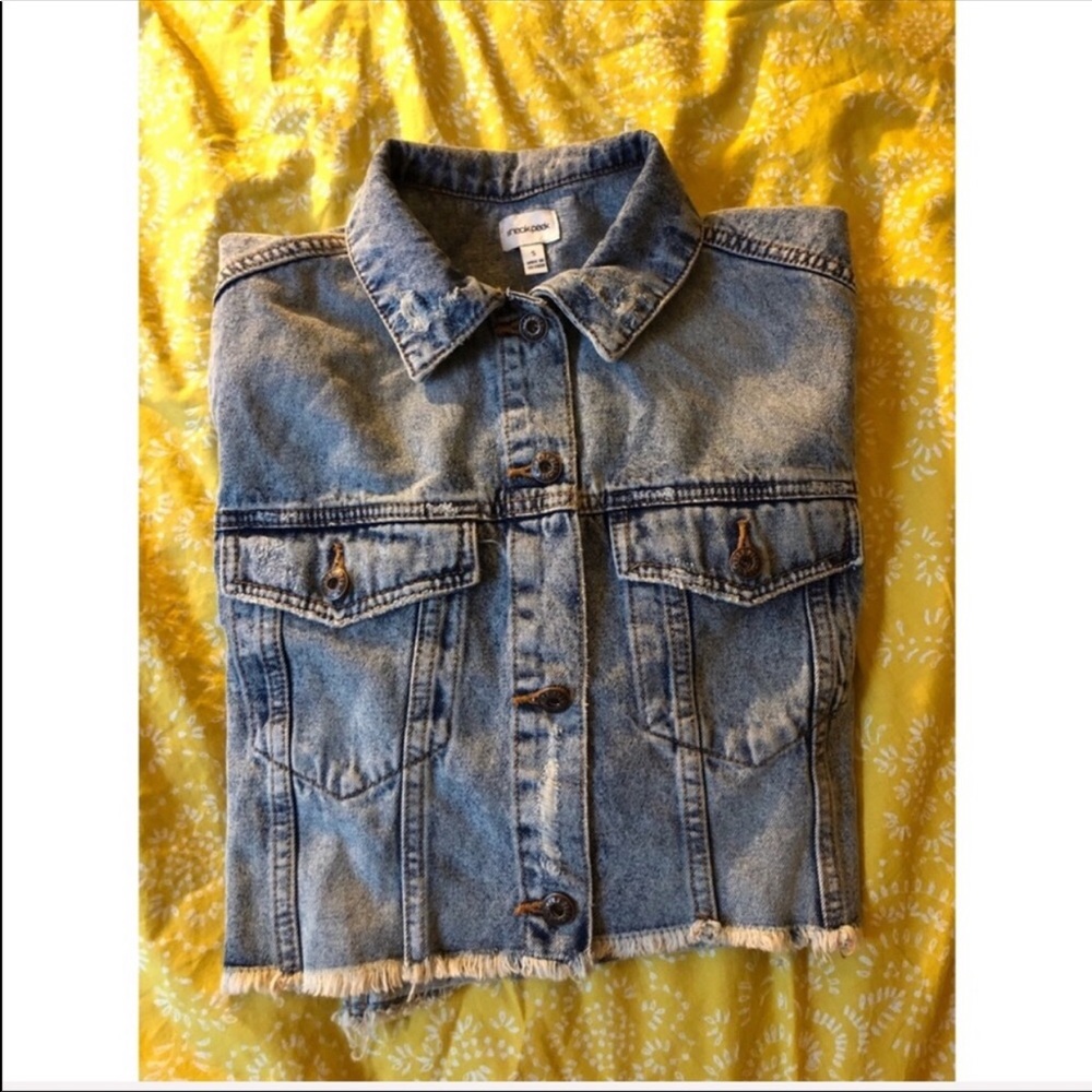 Denim cropped jacket - Sneak Peek